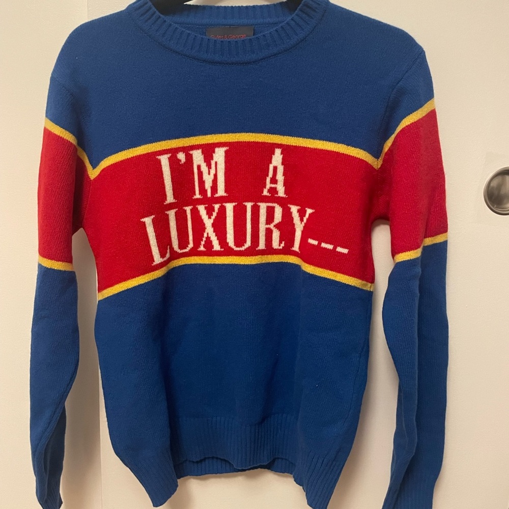 SOLD I am a luxury wool sweater